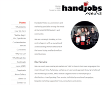 Tablet Screenshot of handjobsmedia.com
